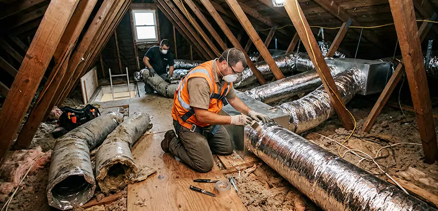 AC Duct Replacement in West Bloomfield
