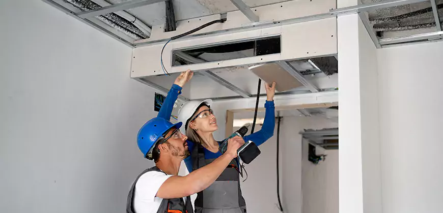 Duct Insulation and Condensation Repair in West Bloomfield