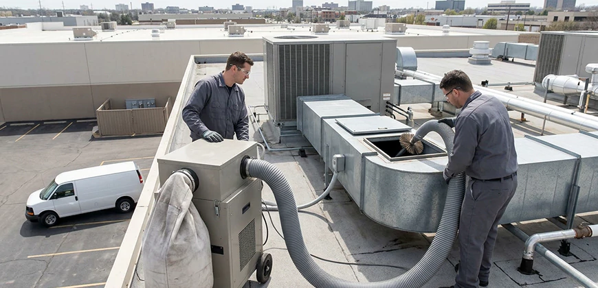 Commercial and Industrial Duct Cleaning in West Bloomfield
