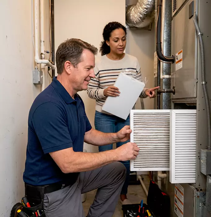 Why West Bloomfield, MI Homeowners Choose West Bloomfield HVAC for AC Filter Cleaning?